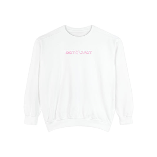 Pink Coastal Comfort Colors Crewneck
