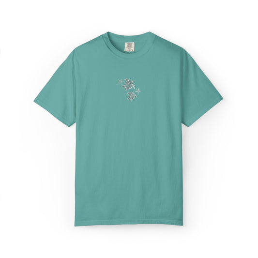 Embroidered Turtle Comfort Tee