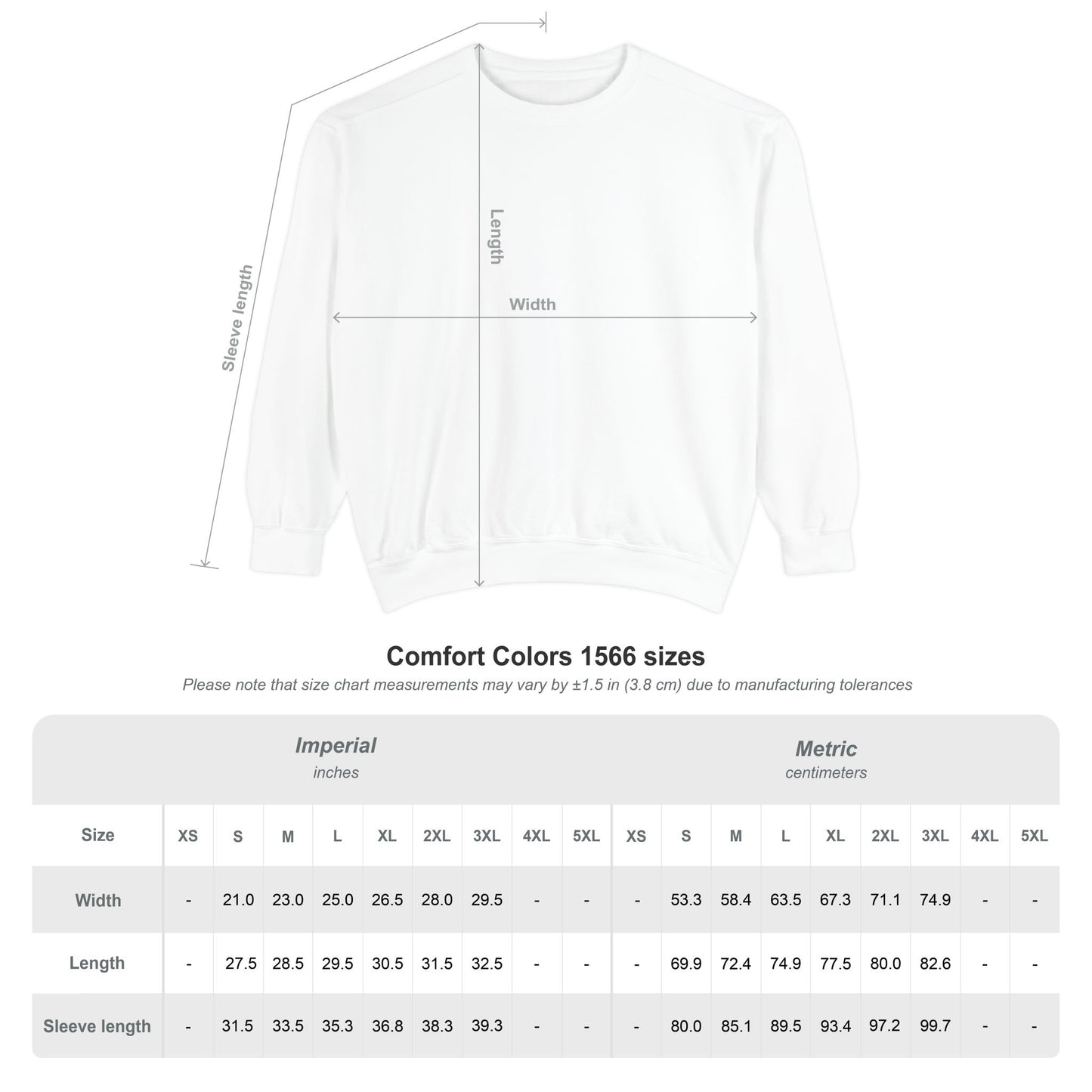 East Coast Comfort Colors Crewneck