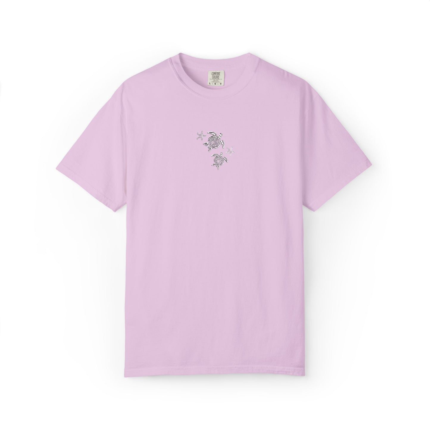Embroidered Turtle Comfort Tee