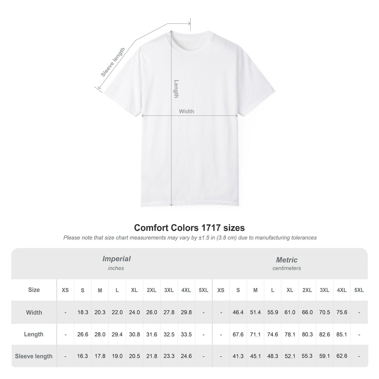 American Flag Comfort Colors Tee