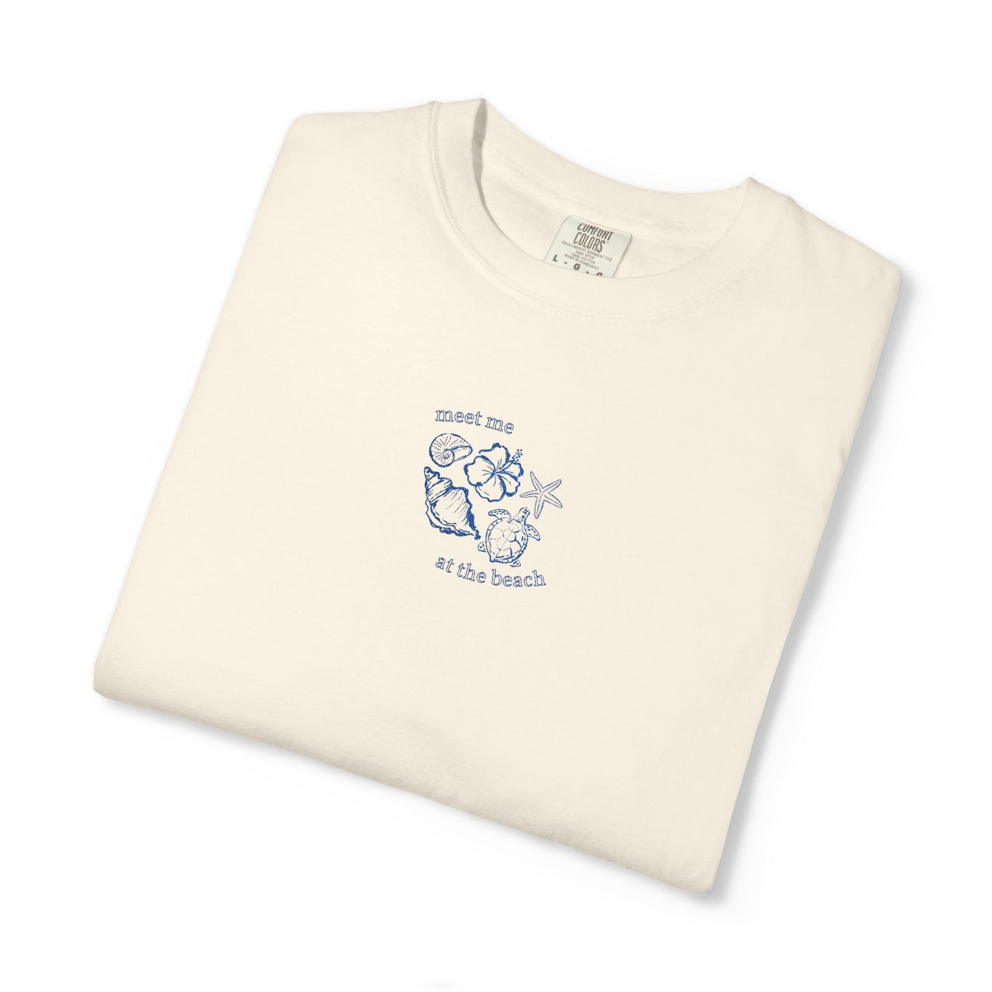 Meet Me at the Beach Comfort Colors Tee