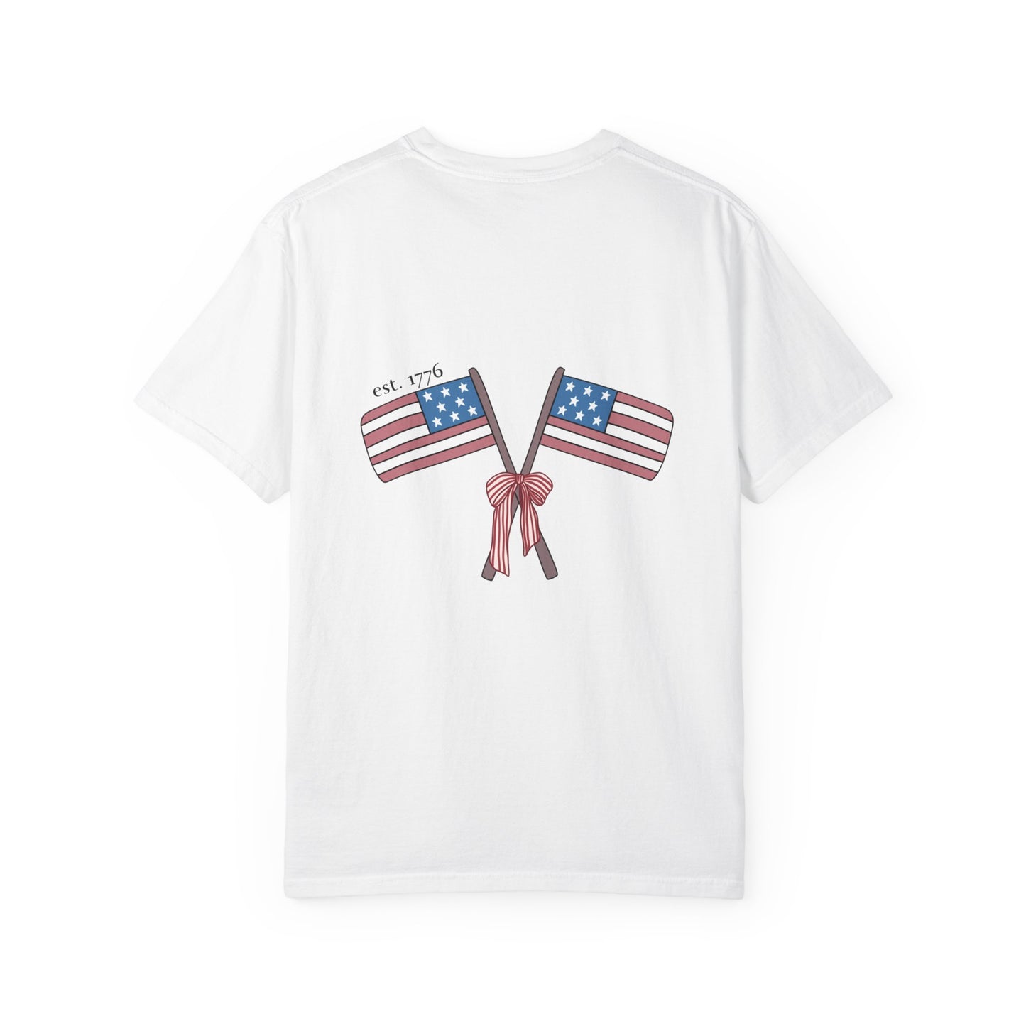 American Flag Comfort Colors Tee
