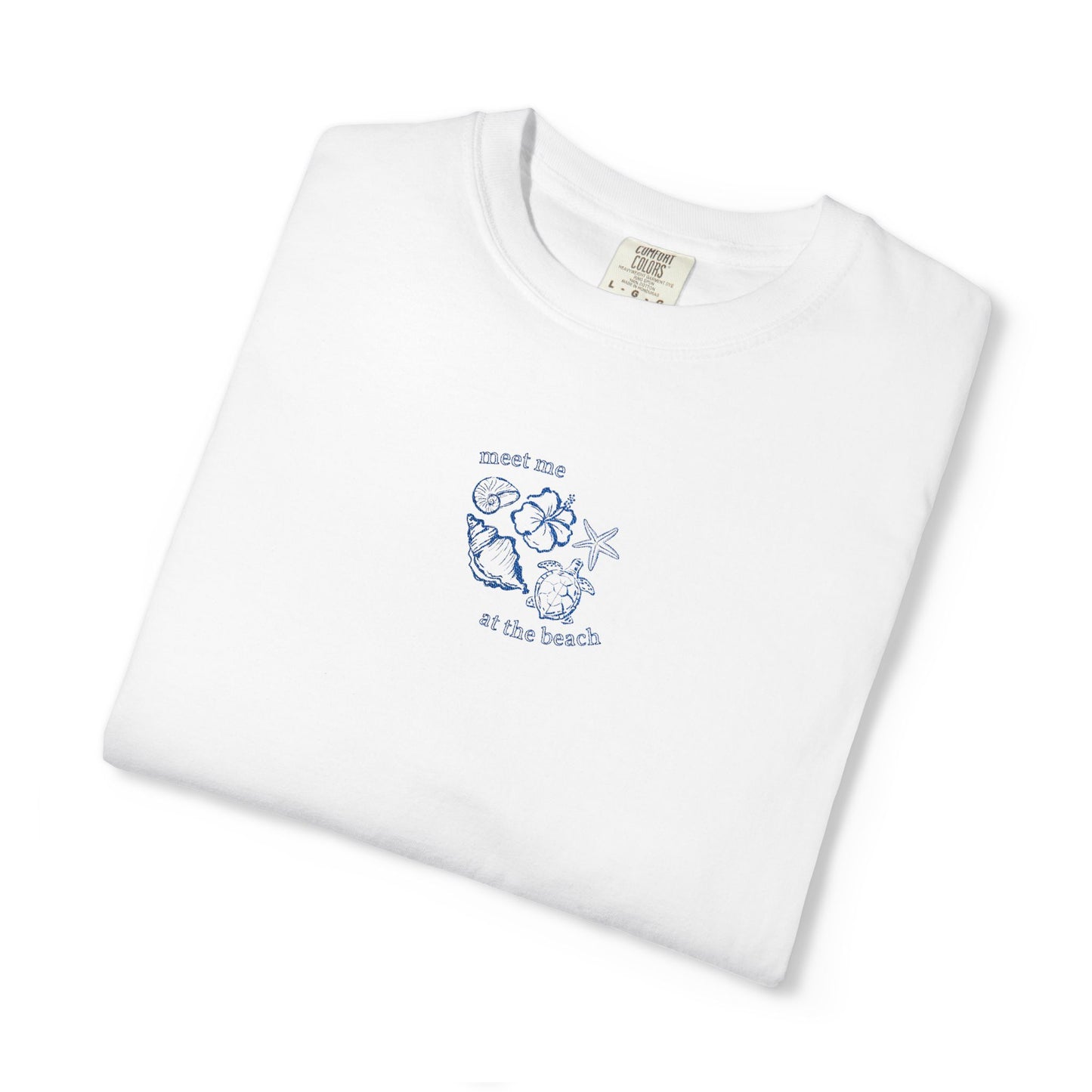 Meet Me at the Beach Comfort Colors Tee