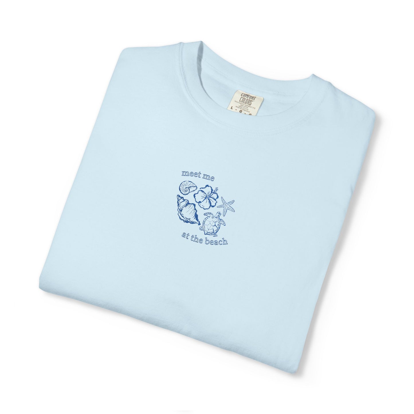 Meet Me at the Beach Comfort Colors Tee