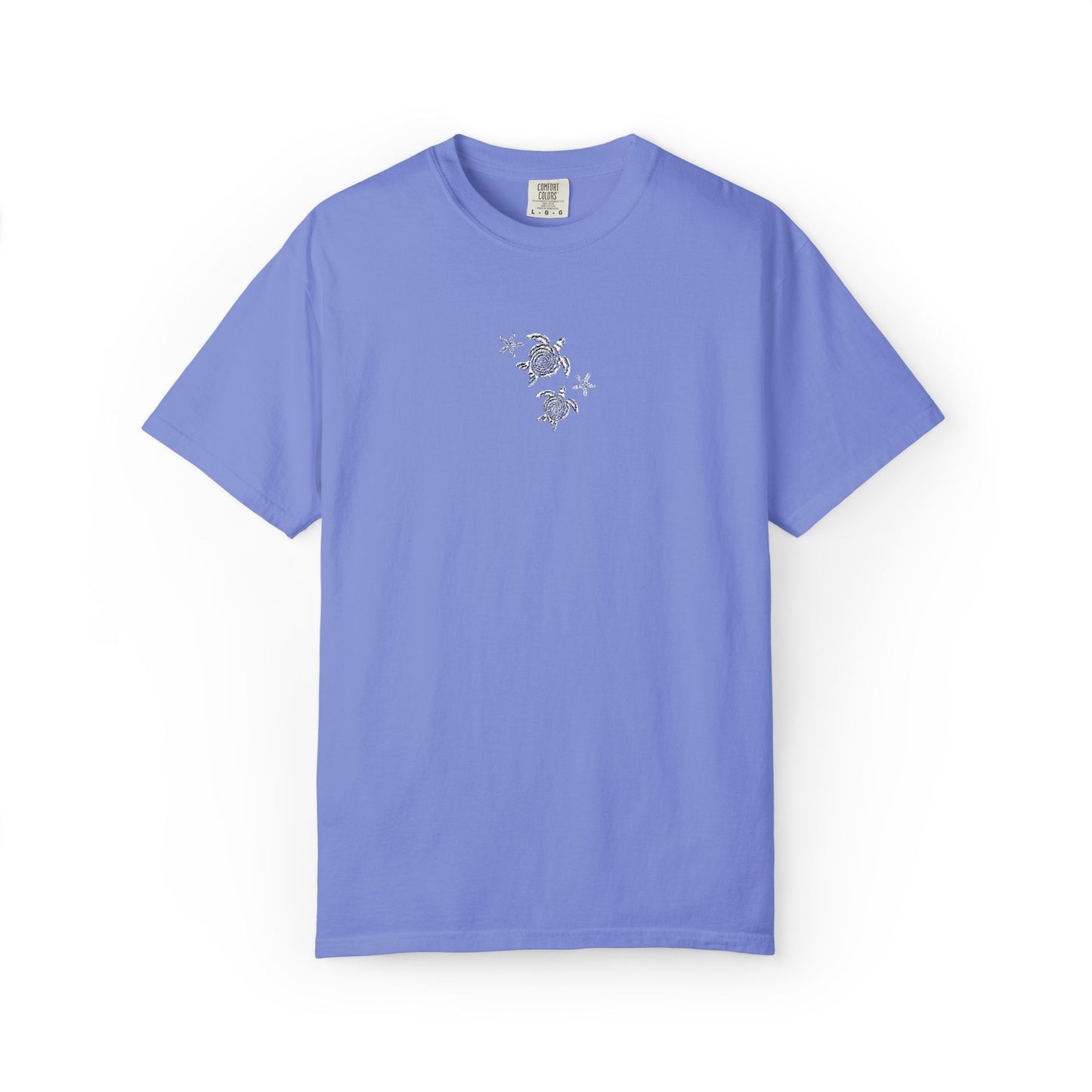 Embroidered Turtle Comfort Tee