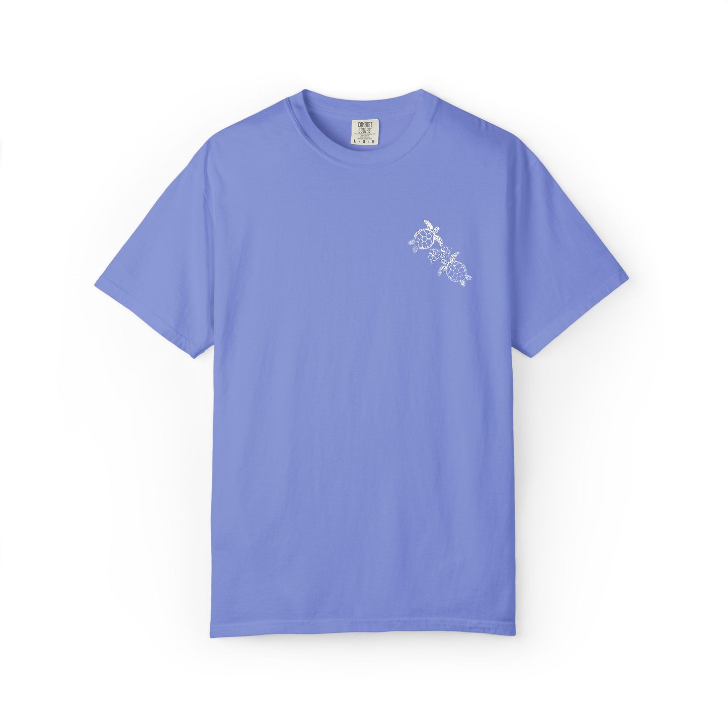 Embroidered Turtles Comfort Colors Tee