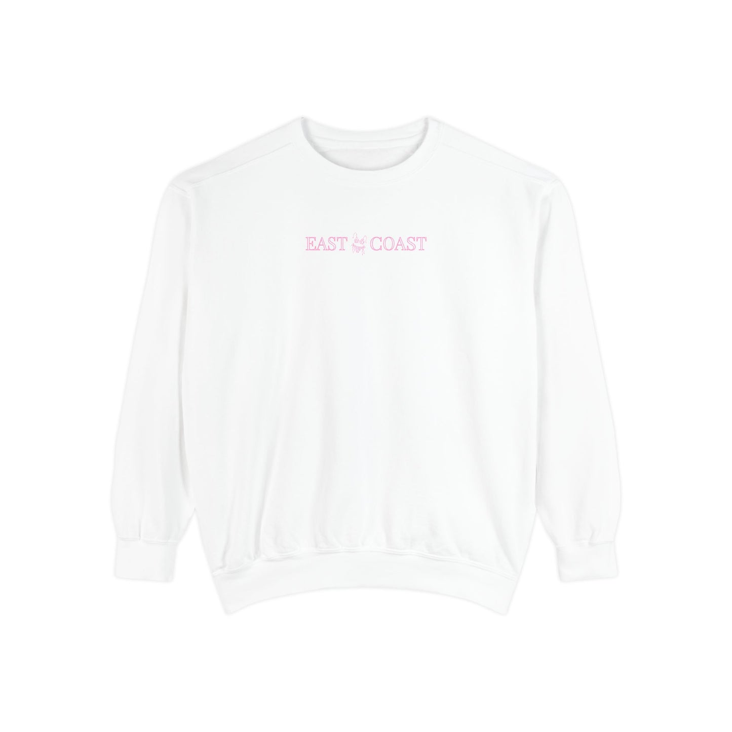 Pink Coastal Comfort Colors Crewneck