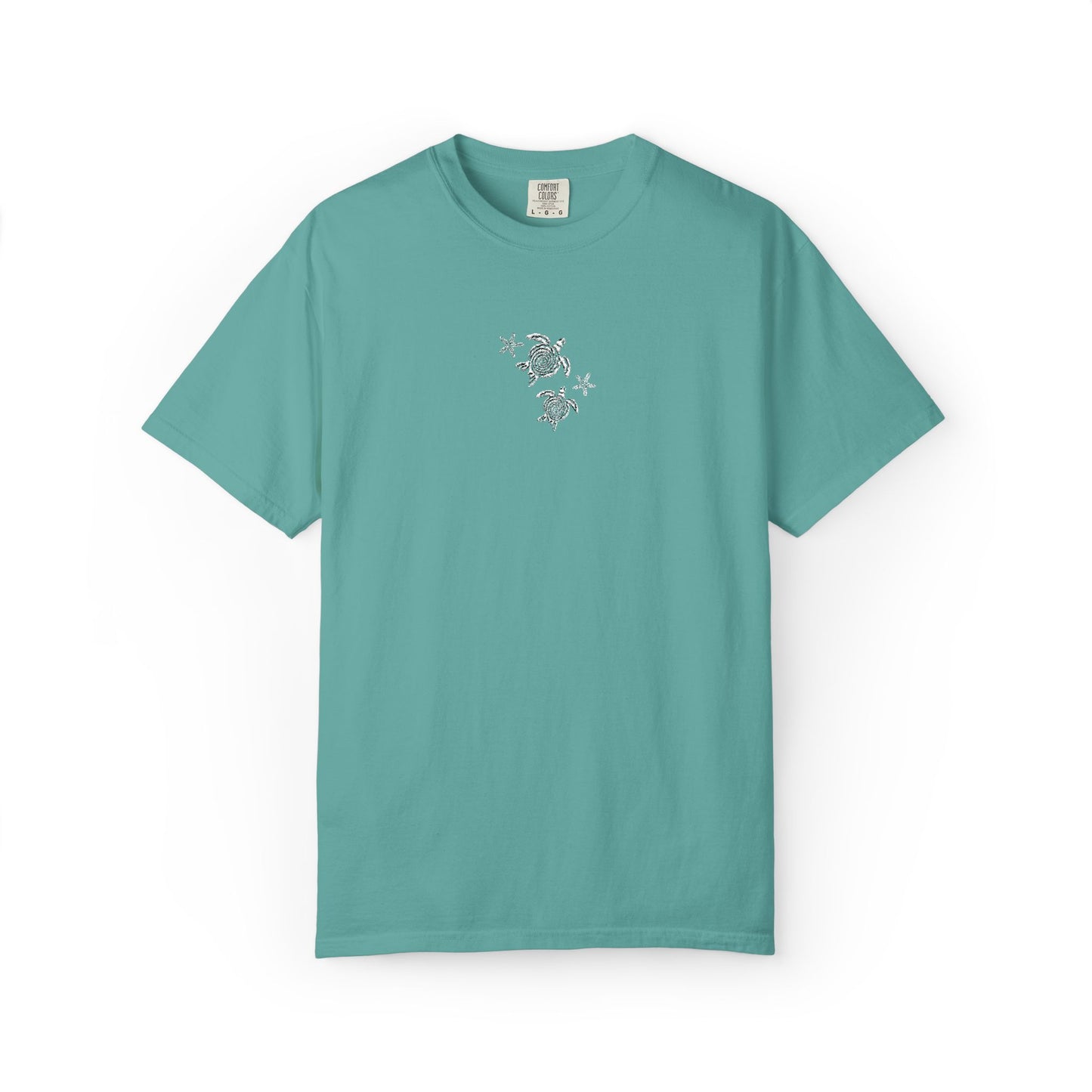 Embroidered Turtle Comfort Tee
